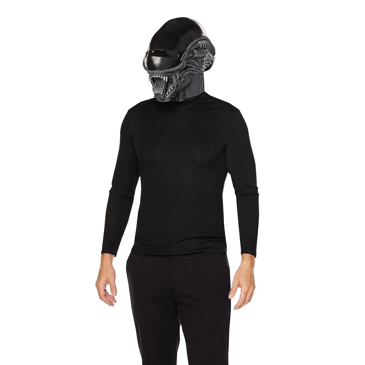Alien -  Full Mask BLACK AND WHITE