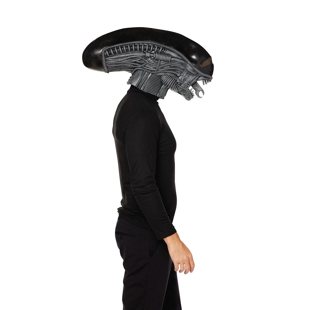 Alien -  Full Mask BLACK AND WHITE