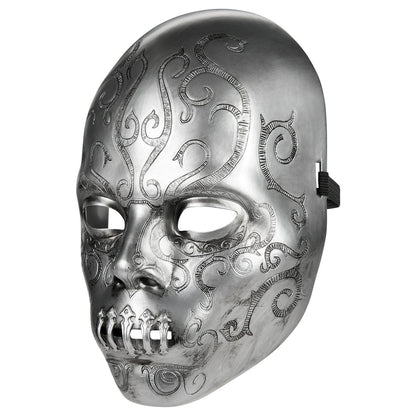 Bellatrix Lestrange Death Eater Half Mask - Harry Potter SILVER AND GOLD