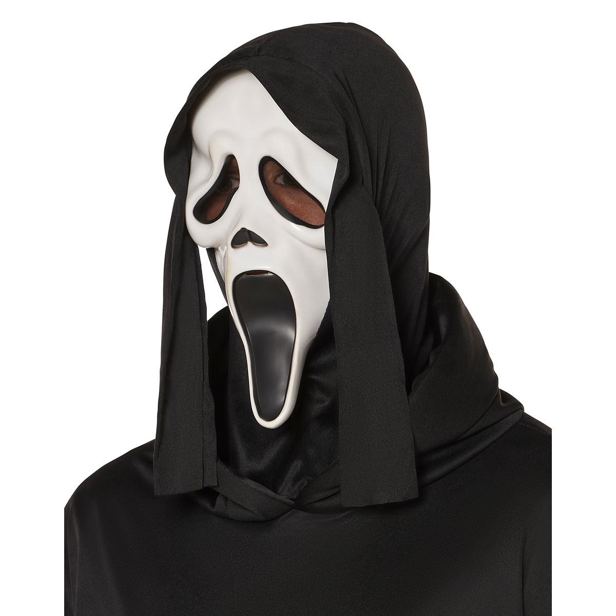 Kids Ghost Face Full Mask WHITE