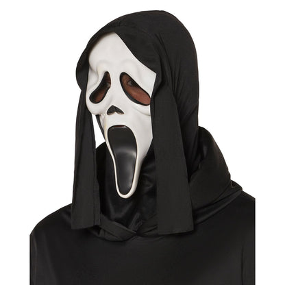 Kids Ghost Face Full Mask WHITE
