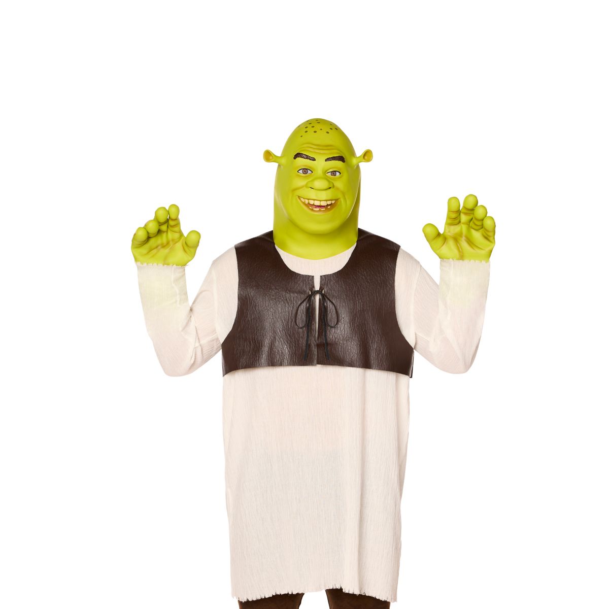 Shrek Full Mask with Hands GREEN