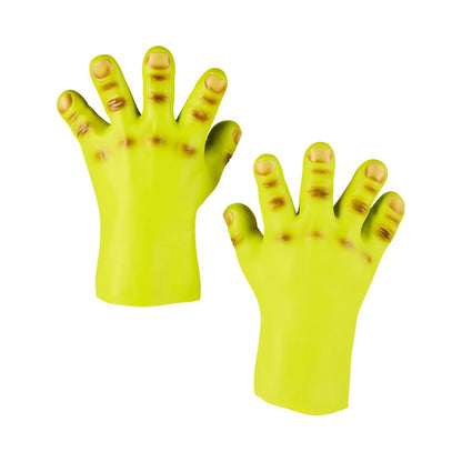 Shrek Full Mask with Hands GREEN