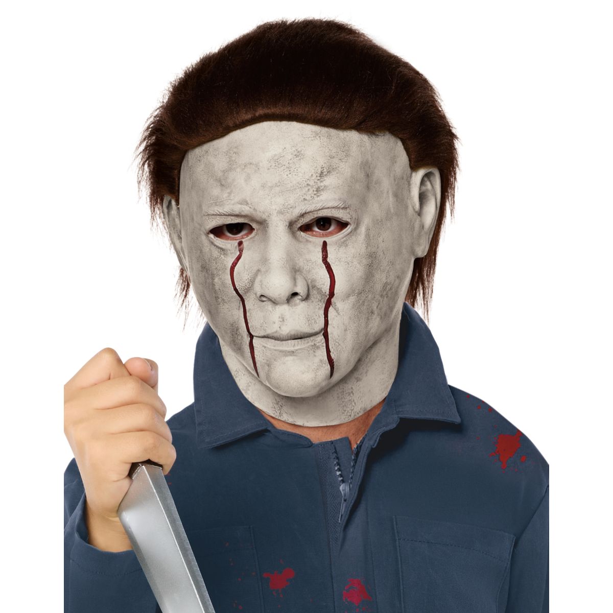 Kids Michael Myers Full Mask Deluxe - Halloween II MULTI-COLOR