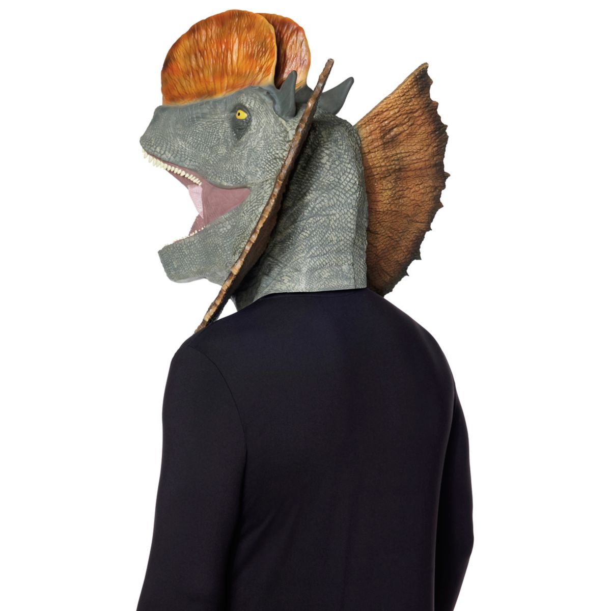 Dilophosaurus Full Mask - Jurassic Park MULTI-COLOR