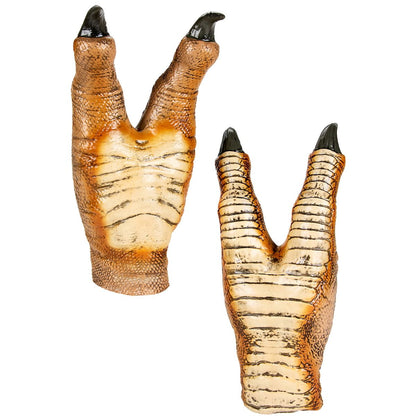 T-Rex Full Mask and Claws Set - Jurassic Park GREEN