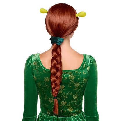 Fiona Wig with Ears -  Shrek RED