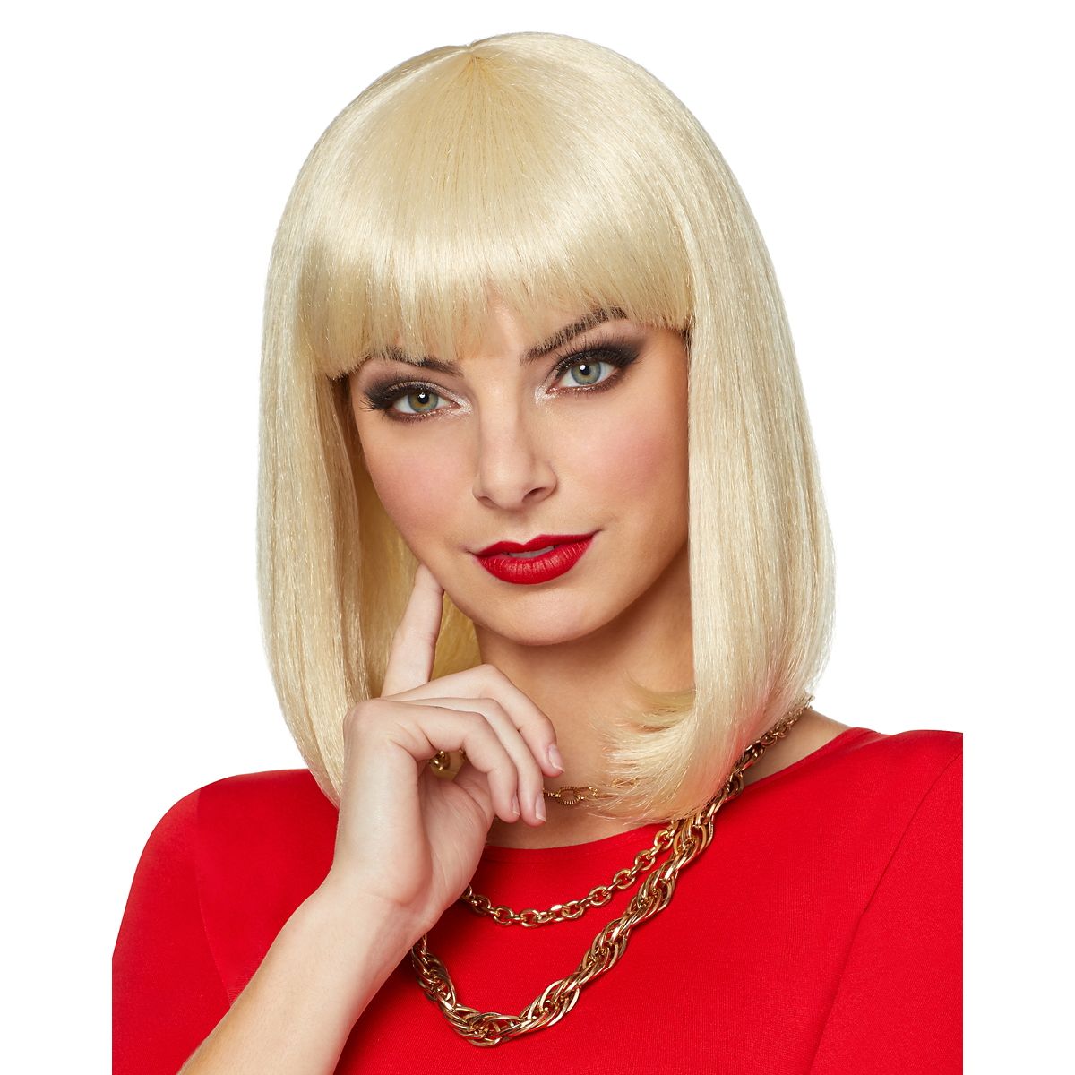 Blonde Pageboy Wig BLONDE