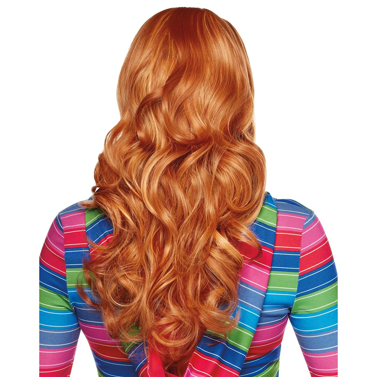 Heat Resistant Long Chucky Wig ORANGE