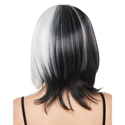 Black and White Wig BLACK AND WHITE