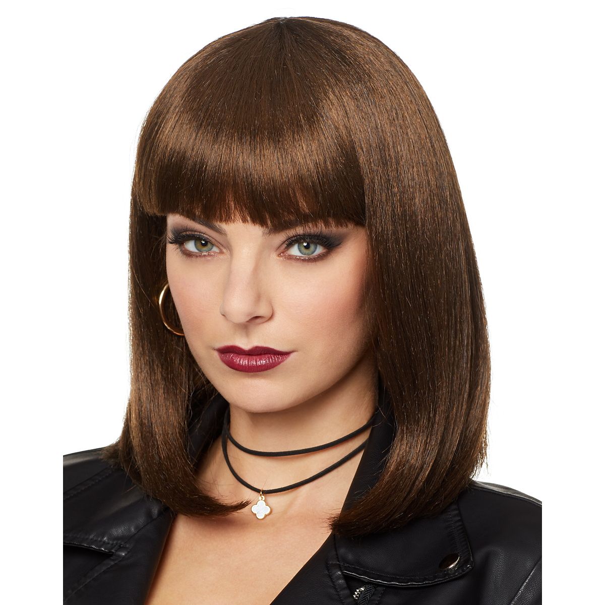 Brown Pageboy Wig BROWN