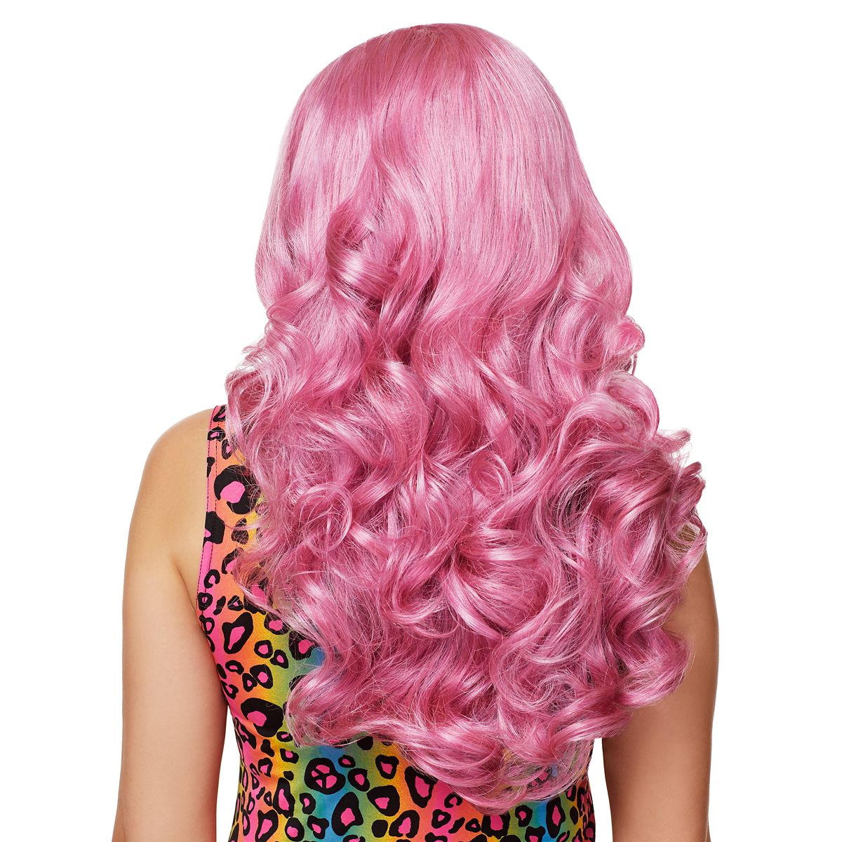 Pink Rose Curls Wig LIGHT PINK