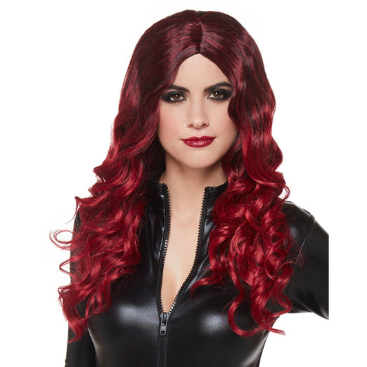 Burgundy Ombre Wig BURGUNDY