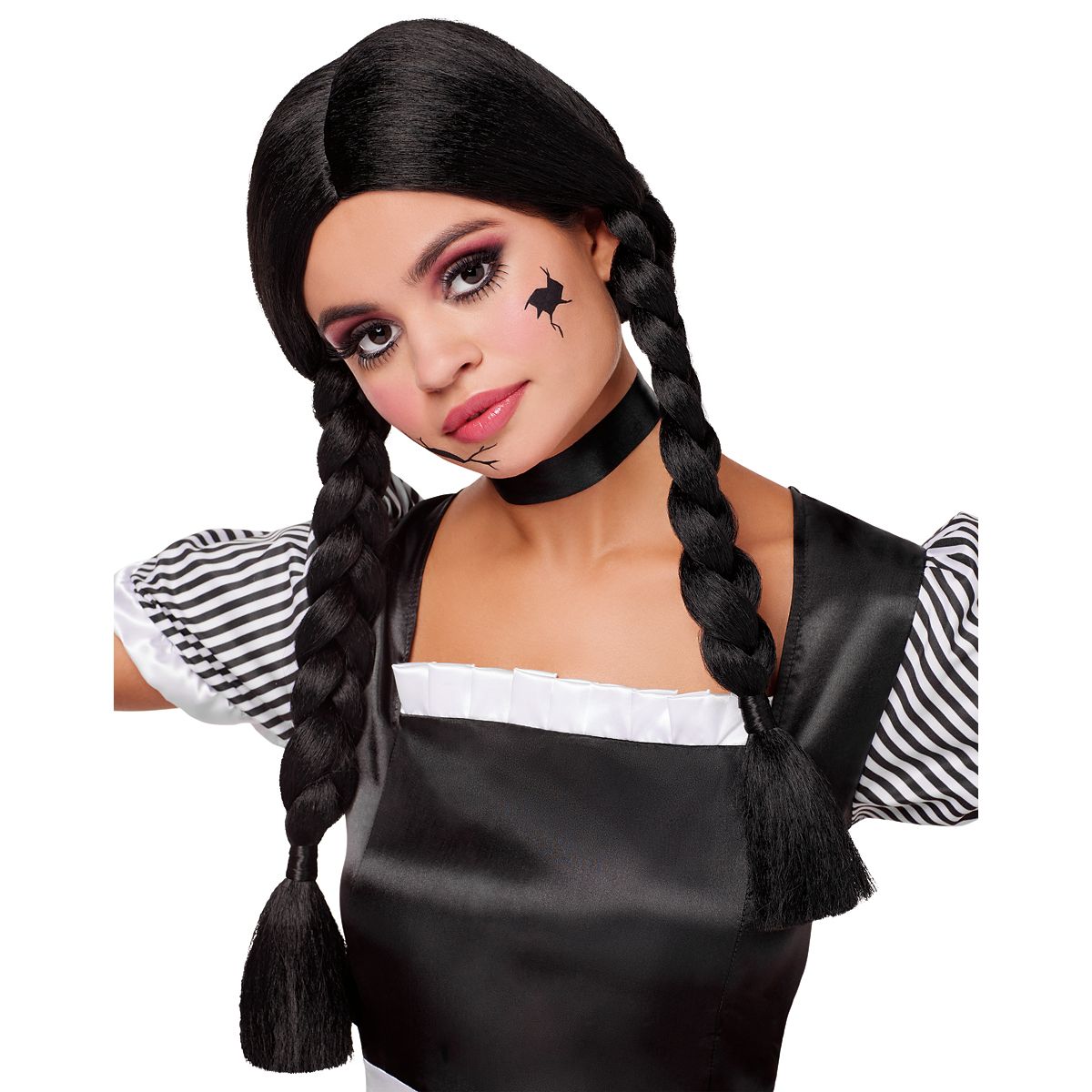 Braided Black Wig BLACK