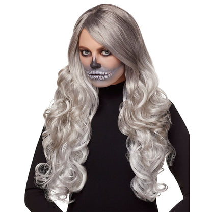 Gray Curly Wig GRAY