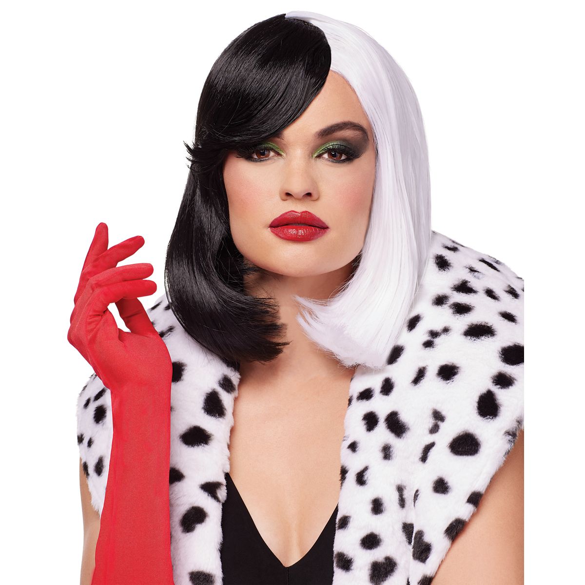 Cruella Wig - Disney Cruella BLACK AND WHITE