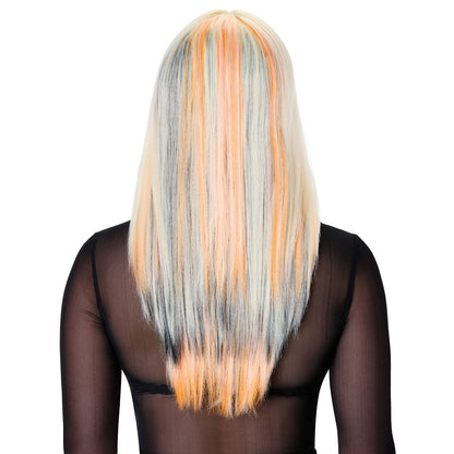 Heat Resistant Halloween Hair Wig PINK