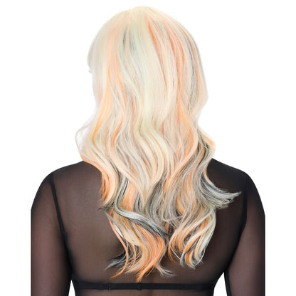 Heat Resistant Halloween Hair Wig PINK