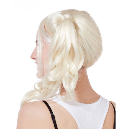 Blonde Pigtail Wig BLONDE