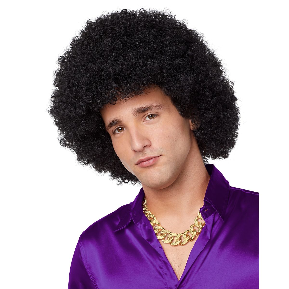 Black Afro Wig BLACK