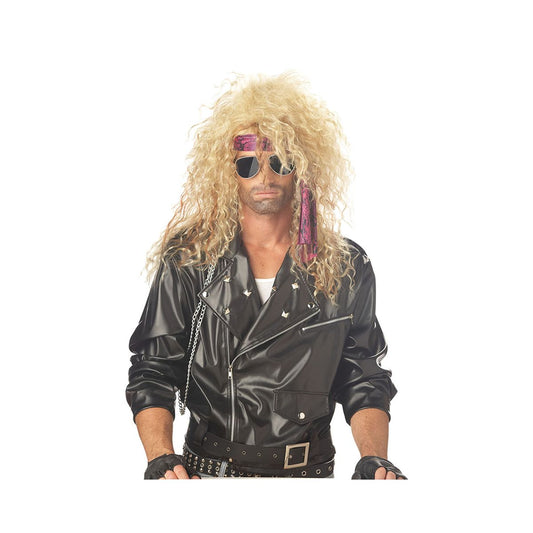 Heavy Metal Rocker Blonde Wig BLONDE