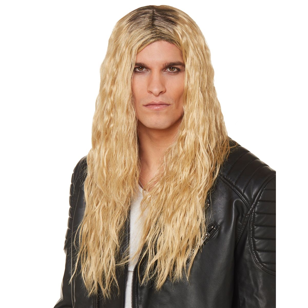 Blonde Glam Metal Wig BLONDE