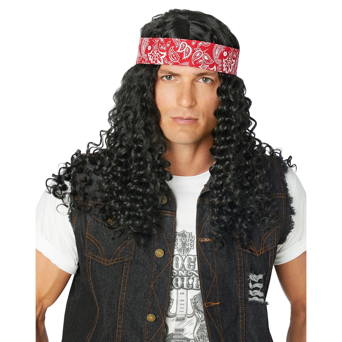 Worlds Biggest Hair Sportsman Wig BLACK