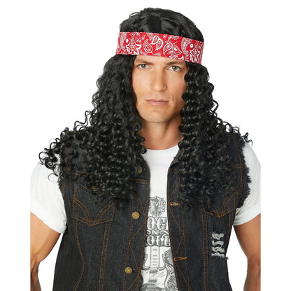 Worlds Biggest Hair Sportsman Wig BLACK