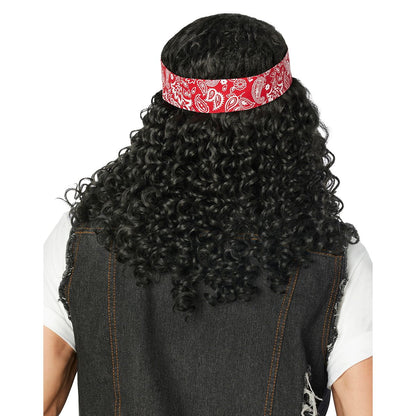Worlds Biggest Hair Sportsman Wig BLACK