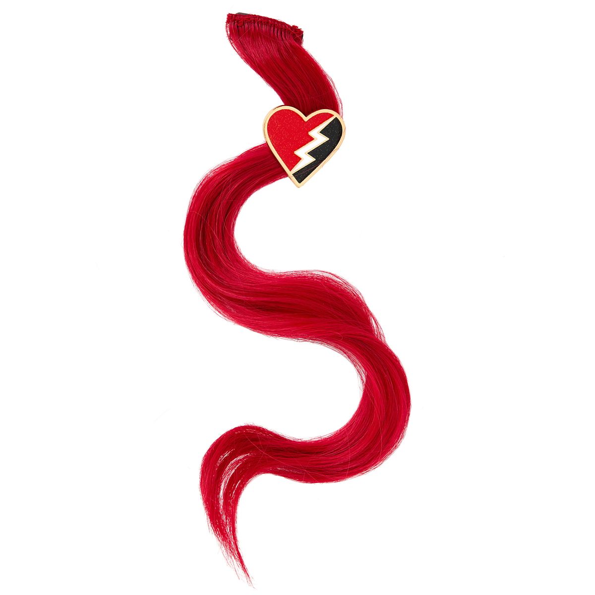 Red Hair Clip with Extension - Descendants: Wicked Wonderland RED