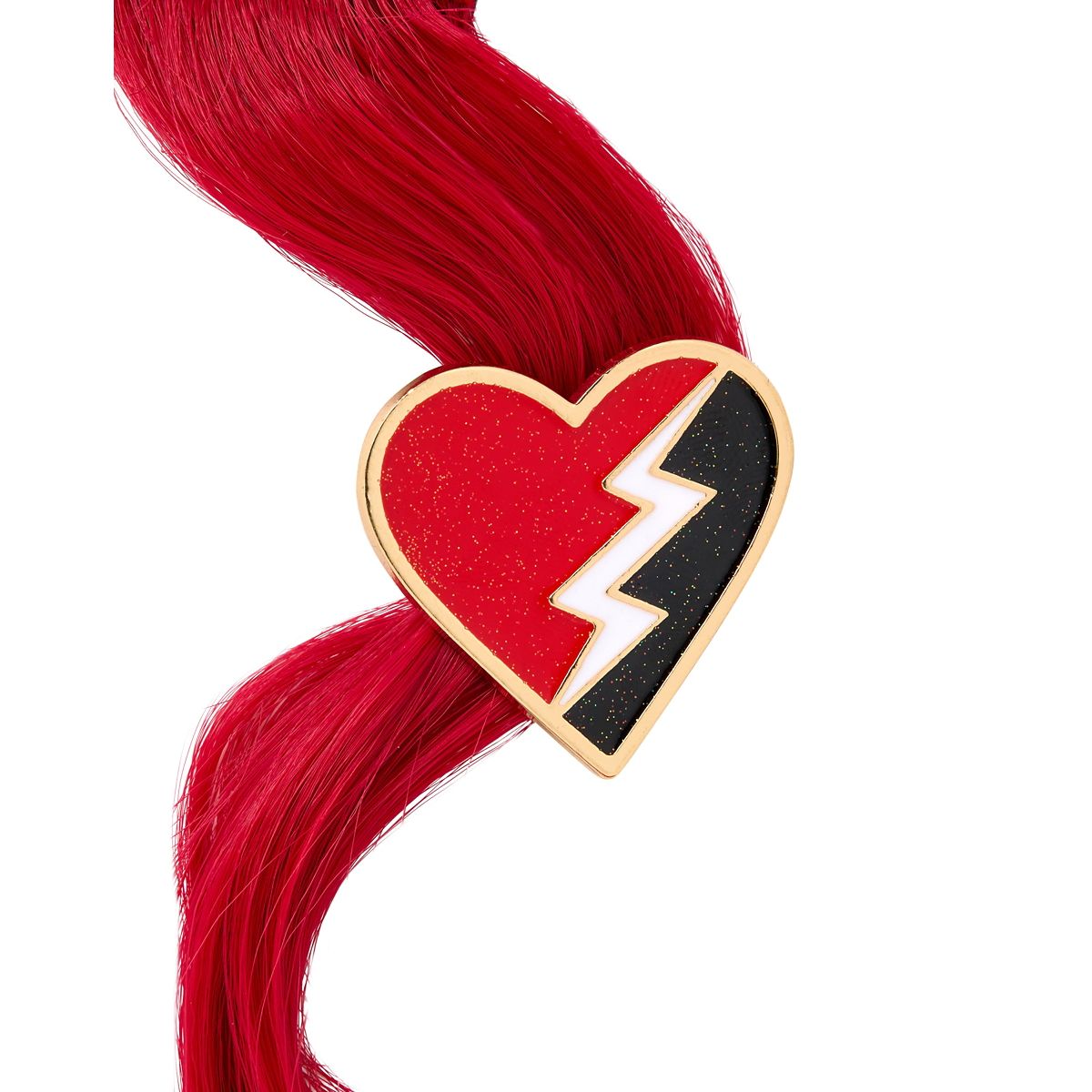 Red Hair Clip with Extension - Descendants: Wicked Wonderland RED