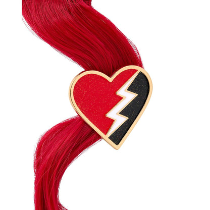 Red Hair Clip with Extension - Descendants: Wicked Wonderland RED