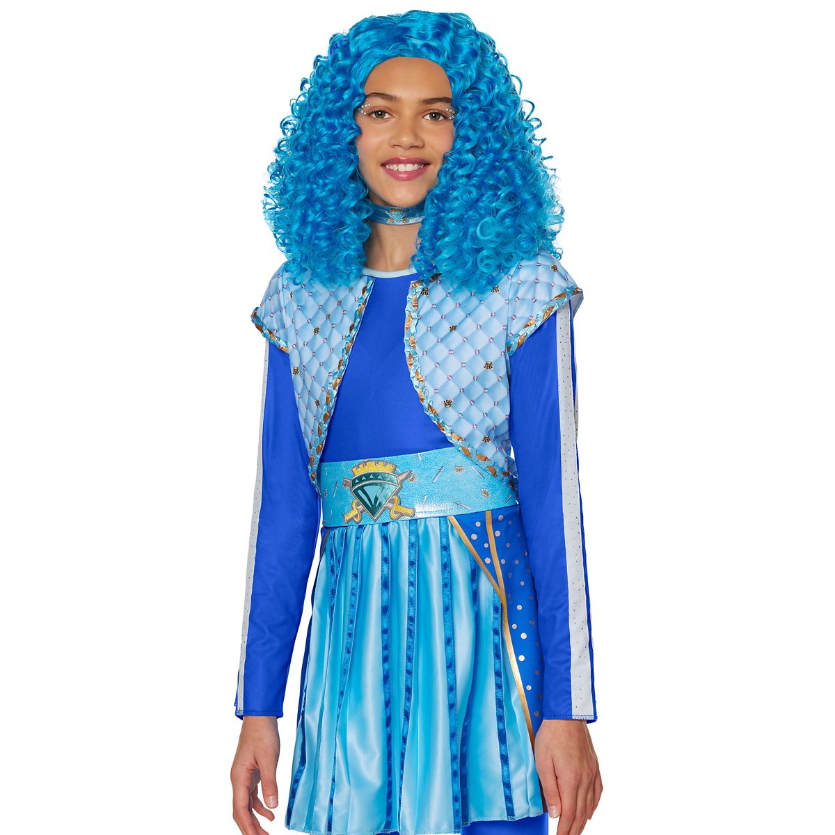 Chloe Charming Wig - Descendants: The Rise of Red BLUE