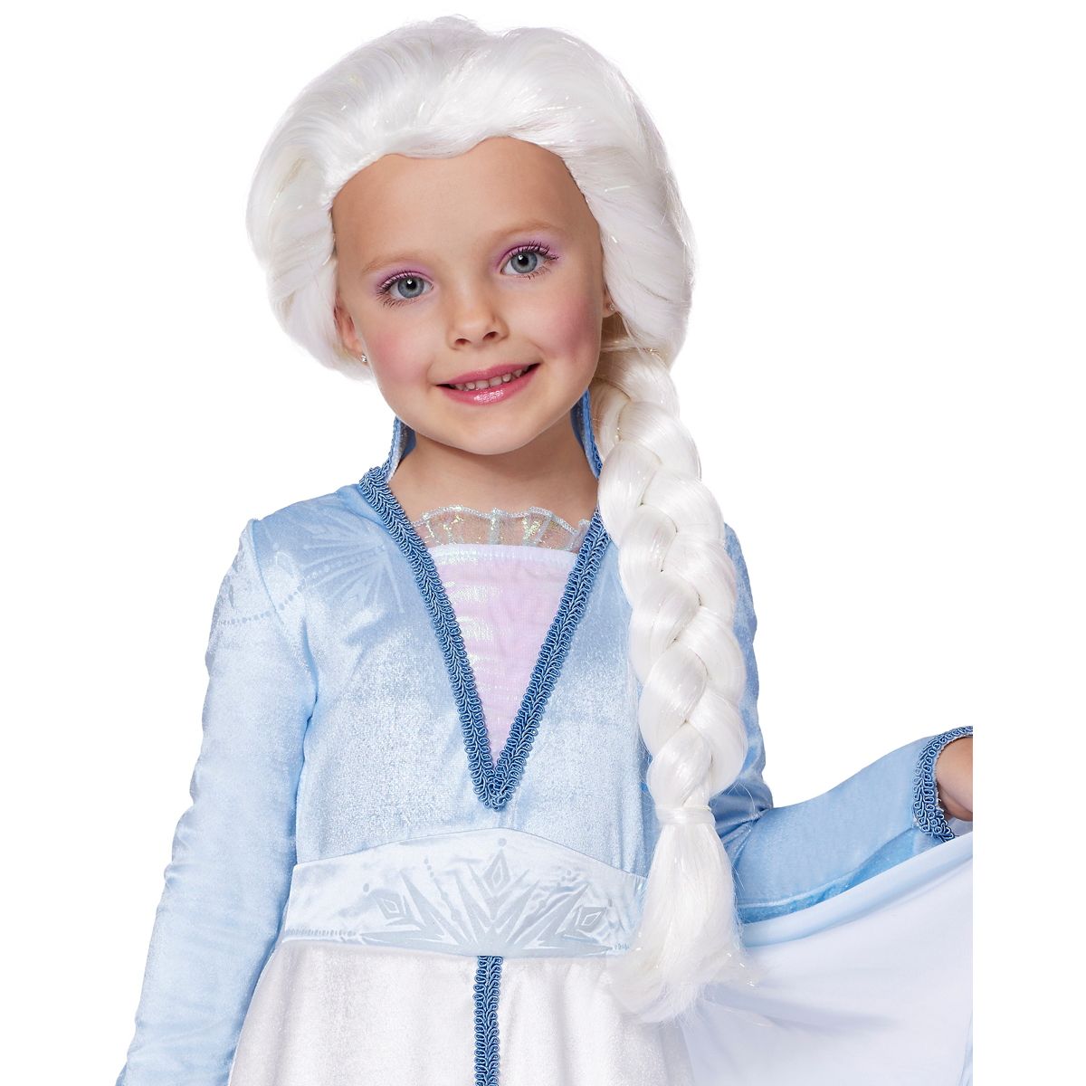 Kids Elsa Wig - Frozen 2 BLONDE
