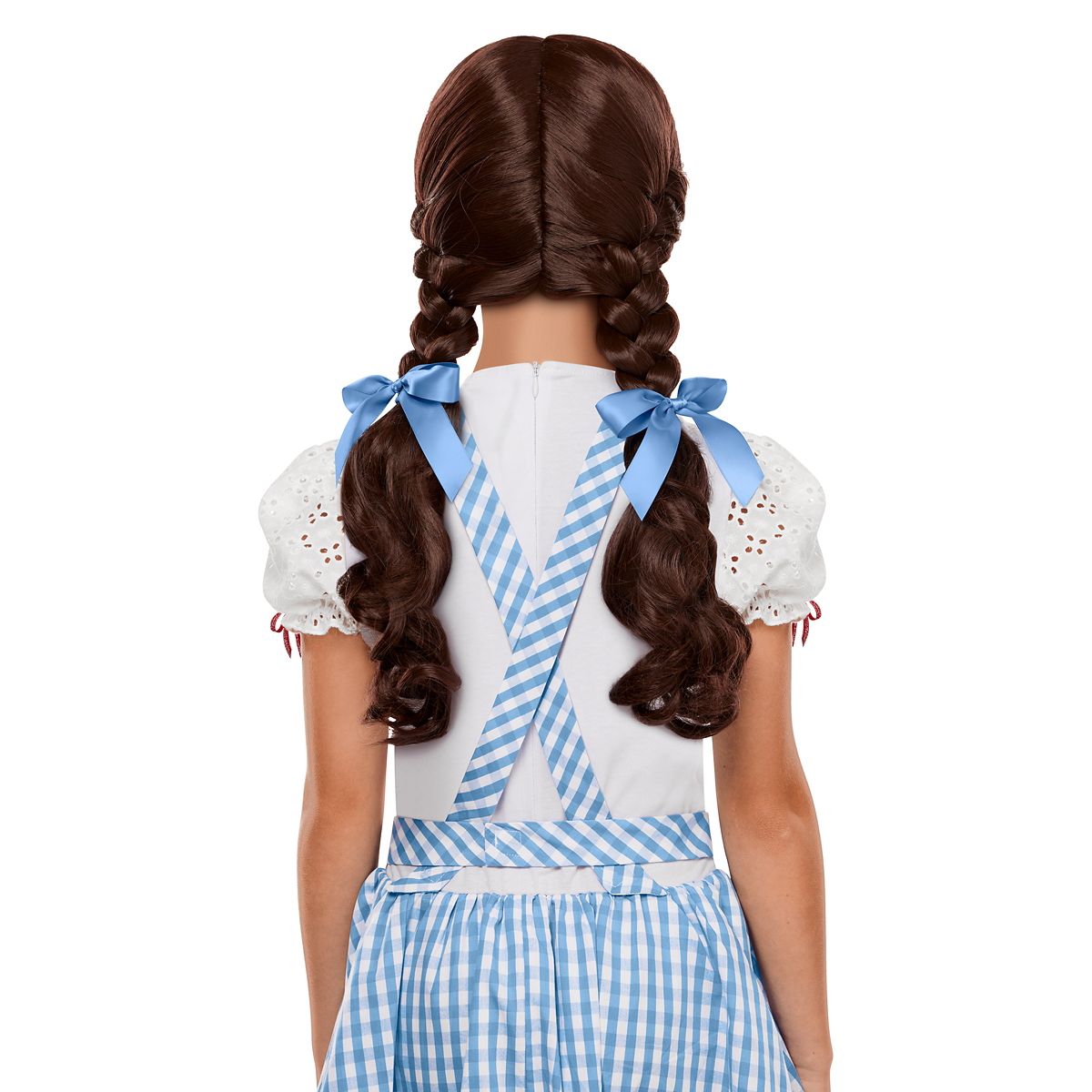 Kids Dorothy Wig with Bows - The Wizard of Oz BROWN
