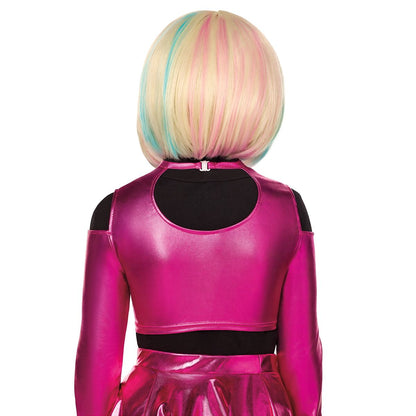 Kids M3GAN 2.0 Cyberpunk Wig BLONDE