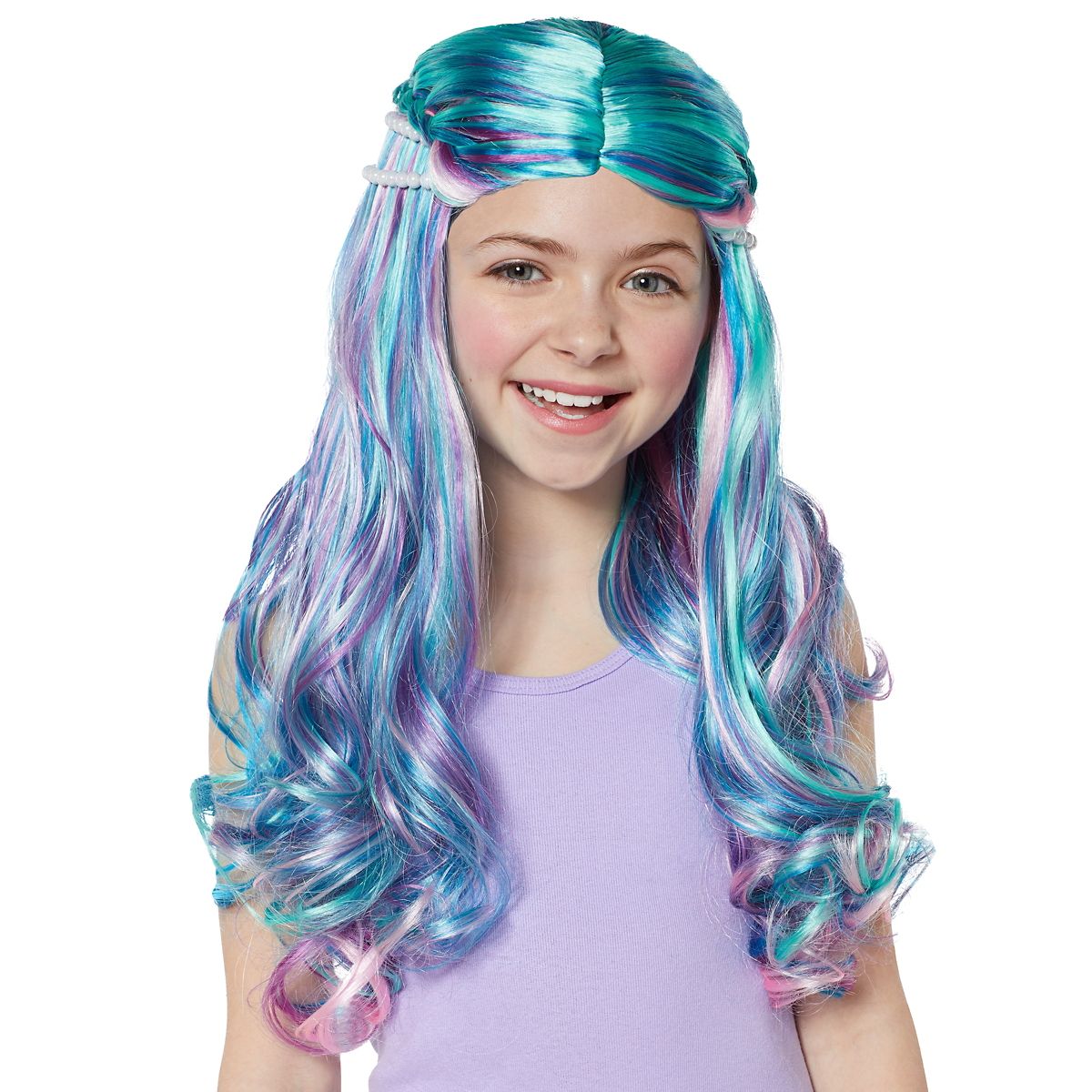 Kids Mermaid Wig MULTI-COLOR