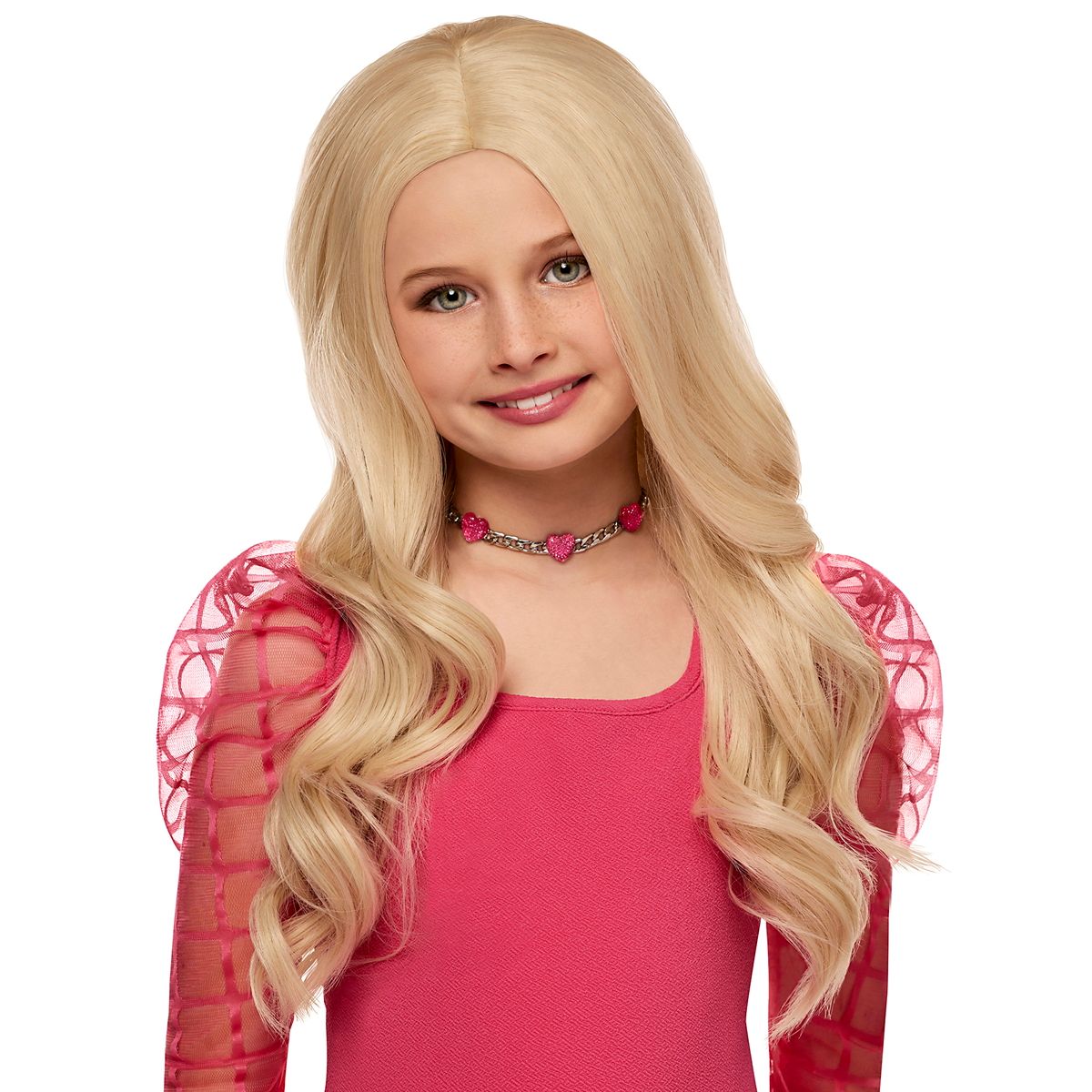 Kids Heat Resistant Blonde Curls Wig BLONDE