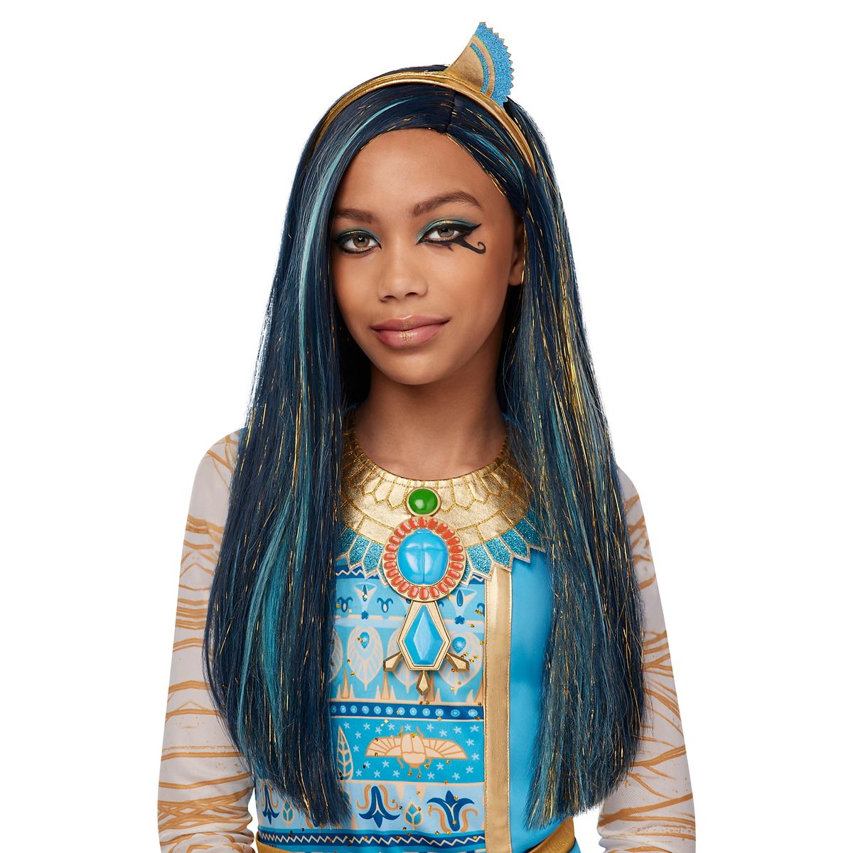 Kids Cleo De Nile Wig - Monster High BLUE
