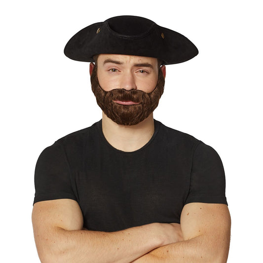 Dark Brown Beard BROWN