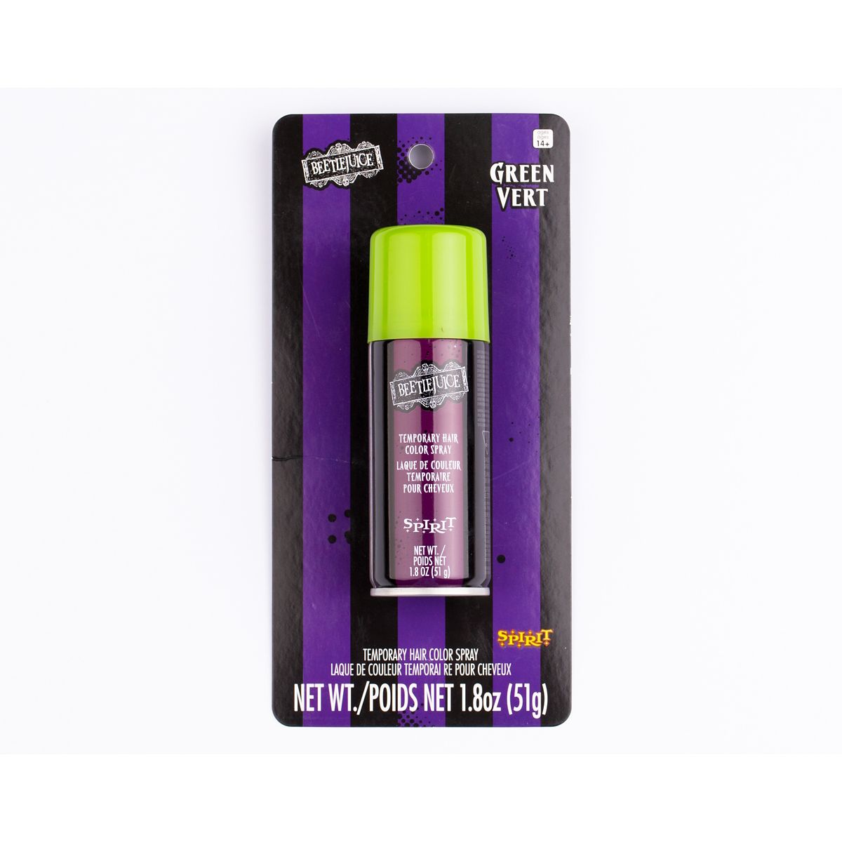 Beetlejuice Hairspray GREEN