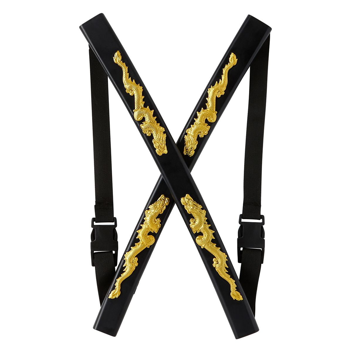 Kids Ninja Swords with Harness RED