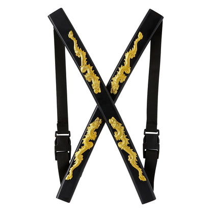 Kids Ninja Swords with Harness RED