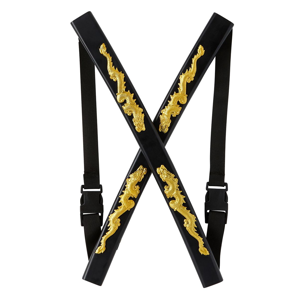 Kids Blue Ninja Swords with Harness RED