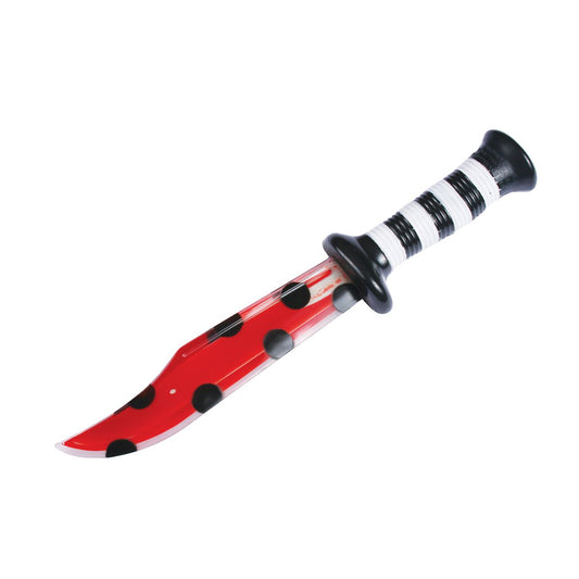Bleeding Clown Knife BLACK AND WHITE