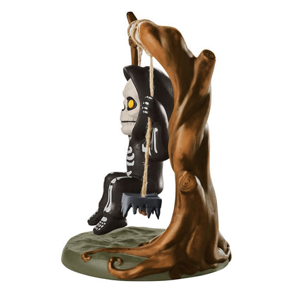 Lil Skelly Bones Collectible Statue BLACK AND WHITE