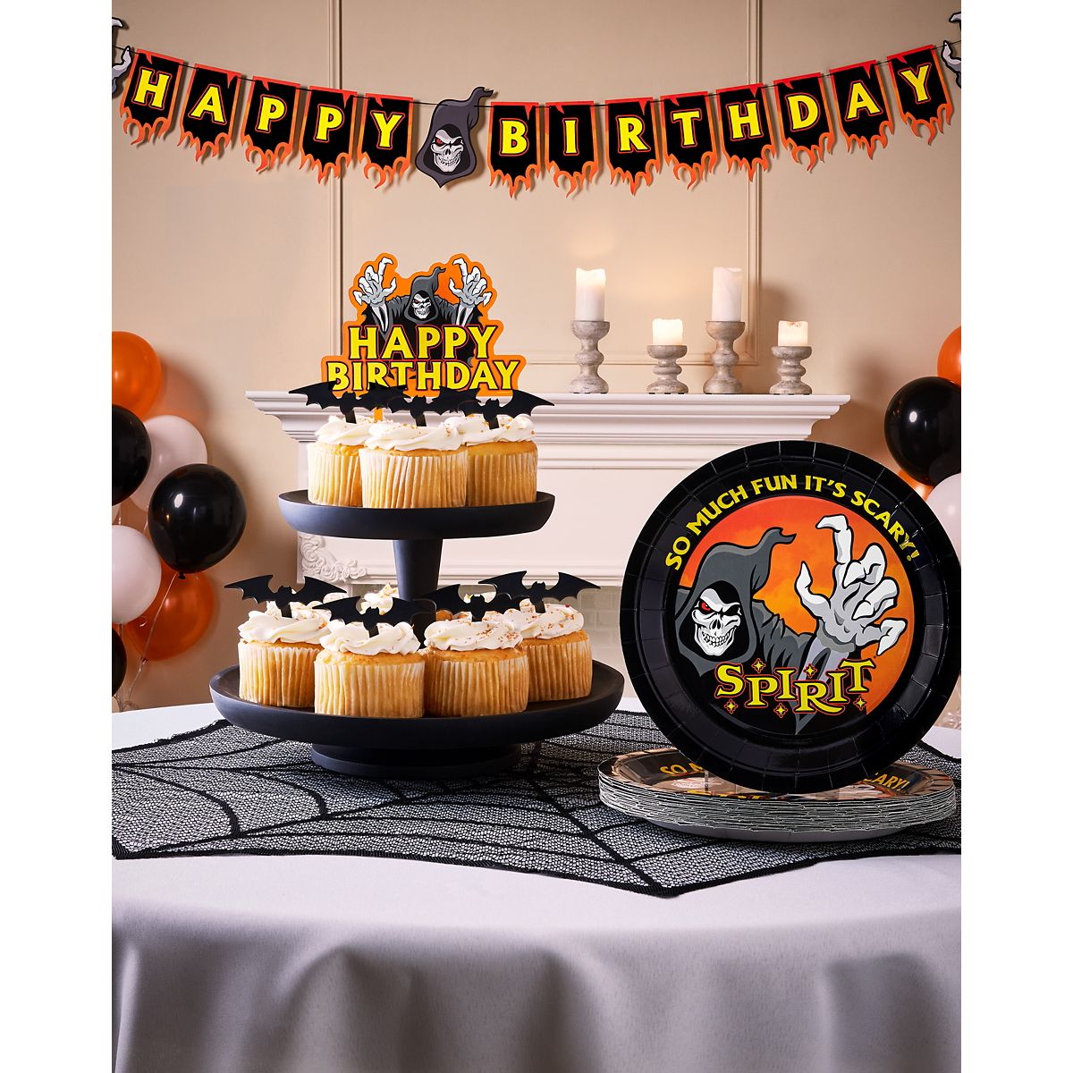 Spirit Halloween Party Decorations Pack BLACK / MULTI