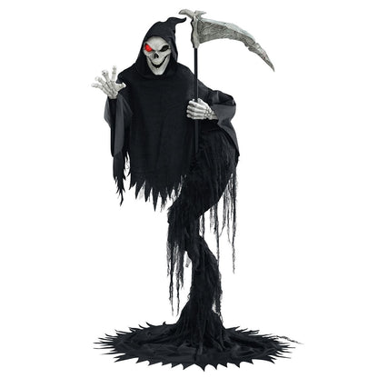 7 Ft 6 In Jack the Reaper Animatronic MULTI-COLOR