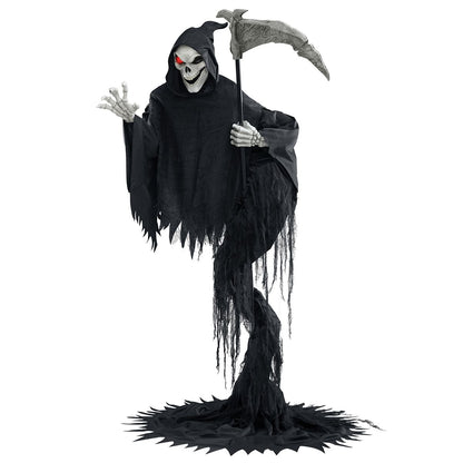 7 Ft 6 In Jack the Reaper Animatronic MULTI-COLOR