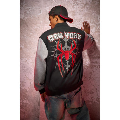 Spider-Man Varsity Jacket - Marvel BLACK